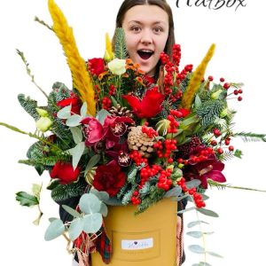 Christmas Arrangement, Box, Basket or Container